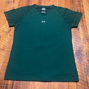 Under Armour Heat Gear Short Sleeve V-Neck Tee Size Medium
